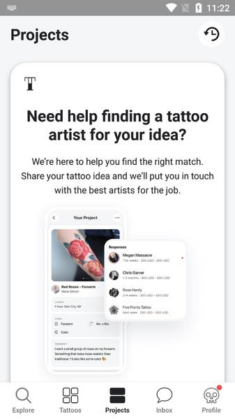 Tattoodo - Find your next tattoo Screenshot 1