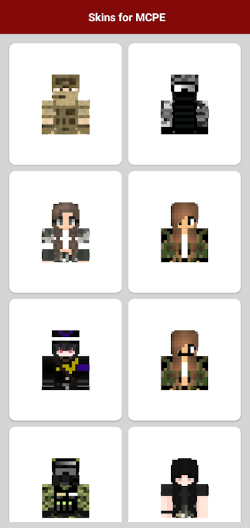 Military Skins for Minecraft Screenshot 1