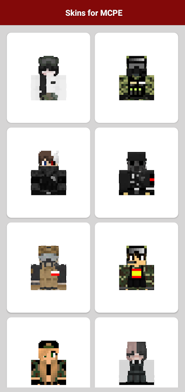 Military Skins for Minecraft Screenshot 2 