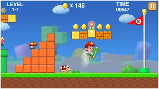 Super Bobby Bros :Running Game Screenshot 2 