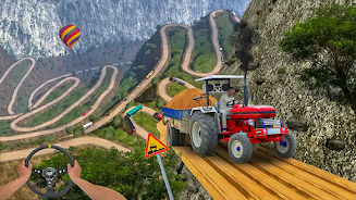 Farming Tractor Sim Death Road Screenshot 2