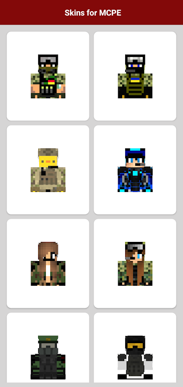 Military Skins for Minecraft Screenshot 3