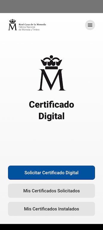 Certificado digital FNMT Screenshot 1 