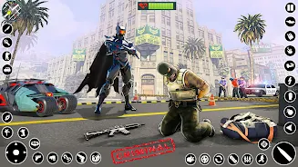 Bat Superhero Man Hero Games Screenshot 2 