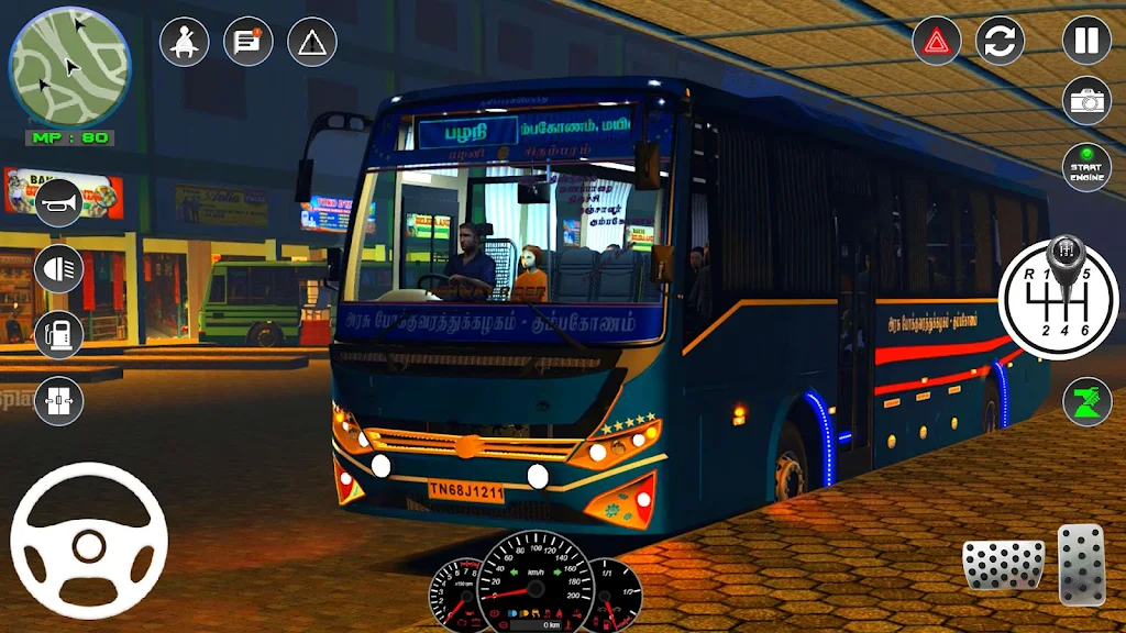 Euro Bus Transport: Bus Games Screenshot 1 