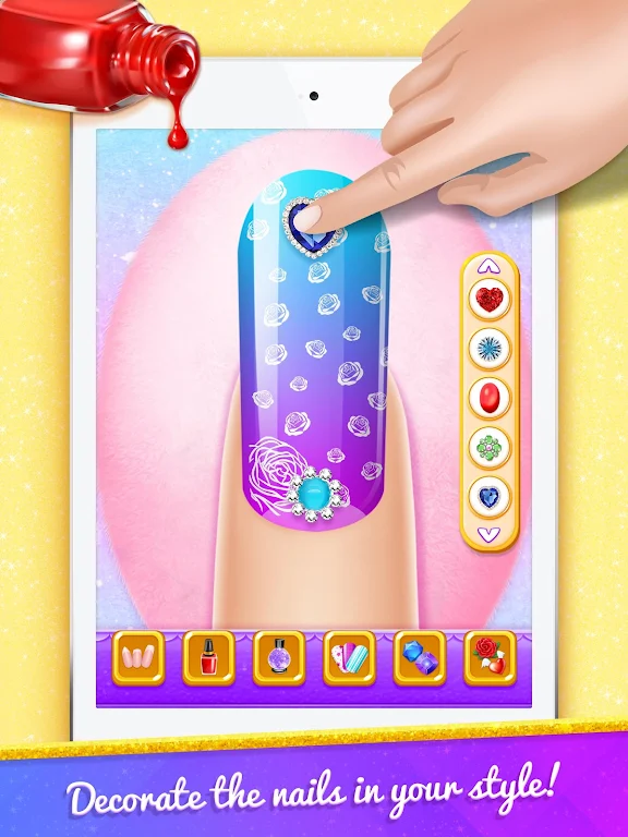 Nail polish nail art game Screenshot 2 