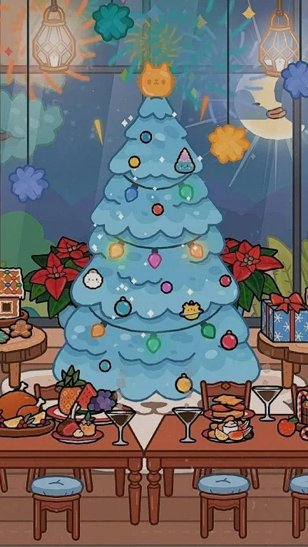 Toca Room Christmas Decorate Screenshot 1