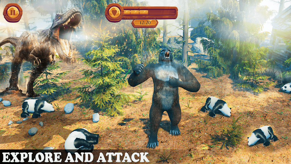 Wild Forest Gorilla Games Screenshot 4