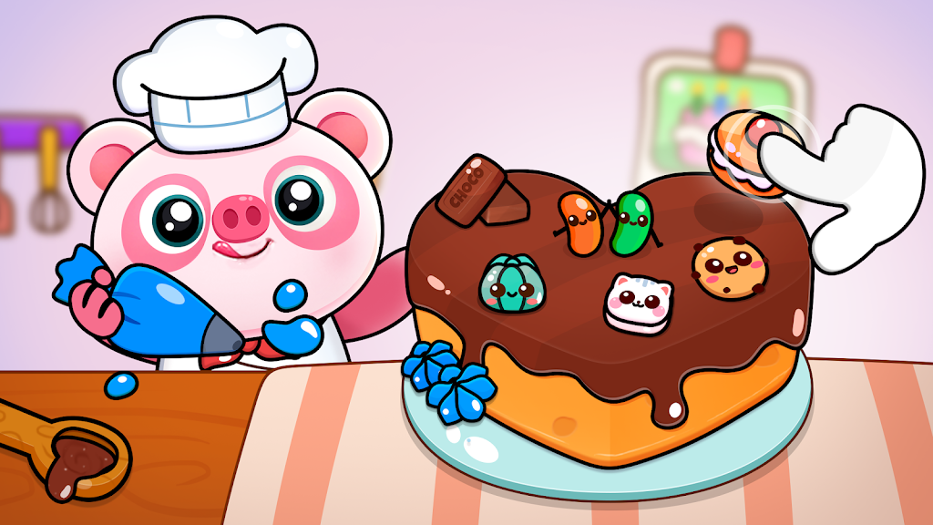 Cake maker: Kids cooking games Screenshot 4 