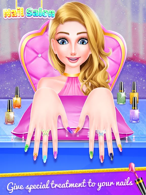 Nail polish nail art game Screenshot 1 