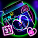 Neon Heart Launcher Theme APK