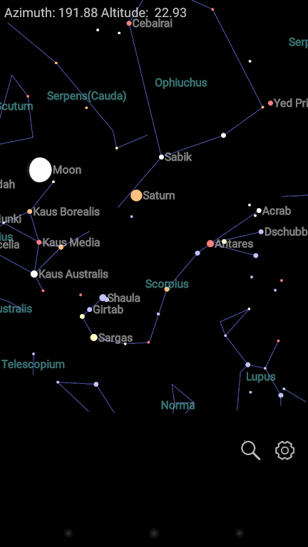 Constellation Map Screenshot 1 