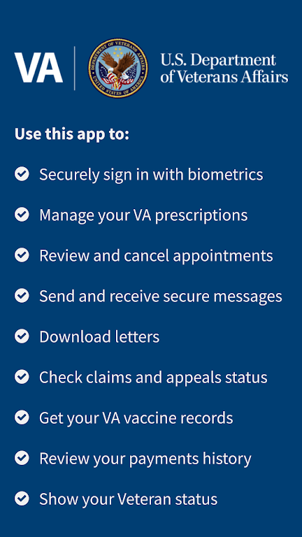 VA: Health and Benefits Screenshot 1 