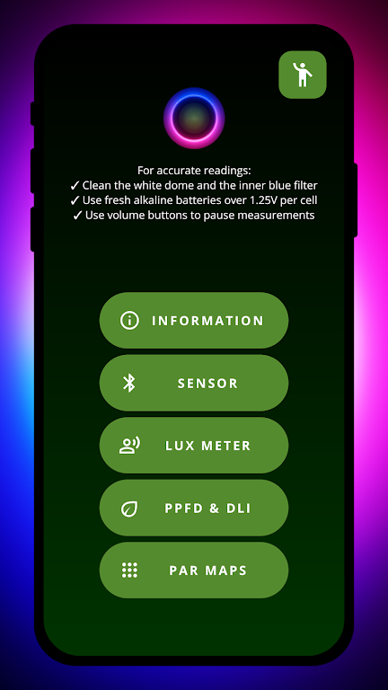 PPFD Meter Screenshot 1 