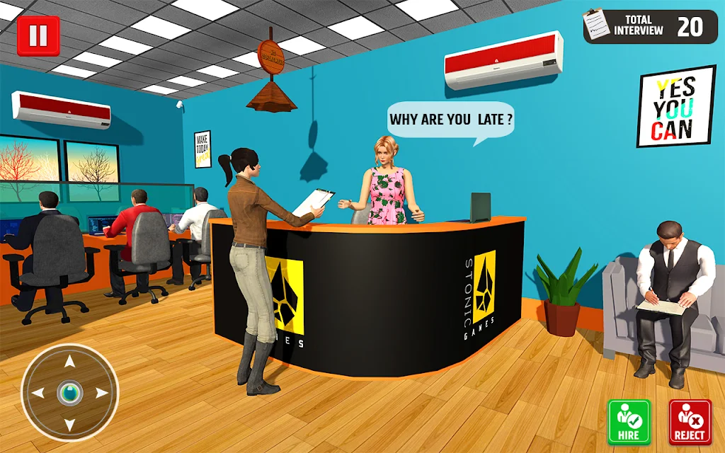 Virtual HR Manager Job Games Screenshot 3