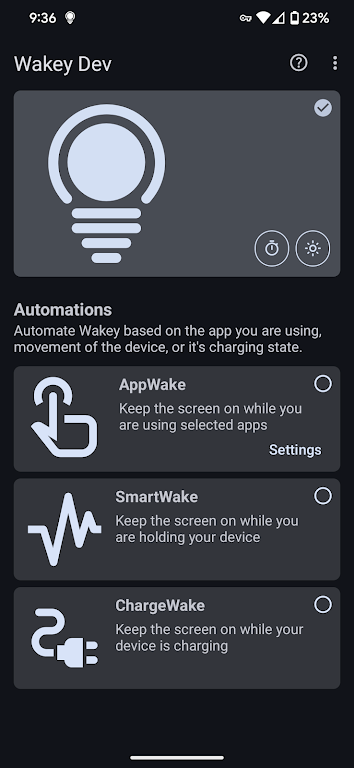 Wakey: Keep Screen On Screenshot 4 