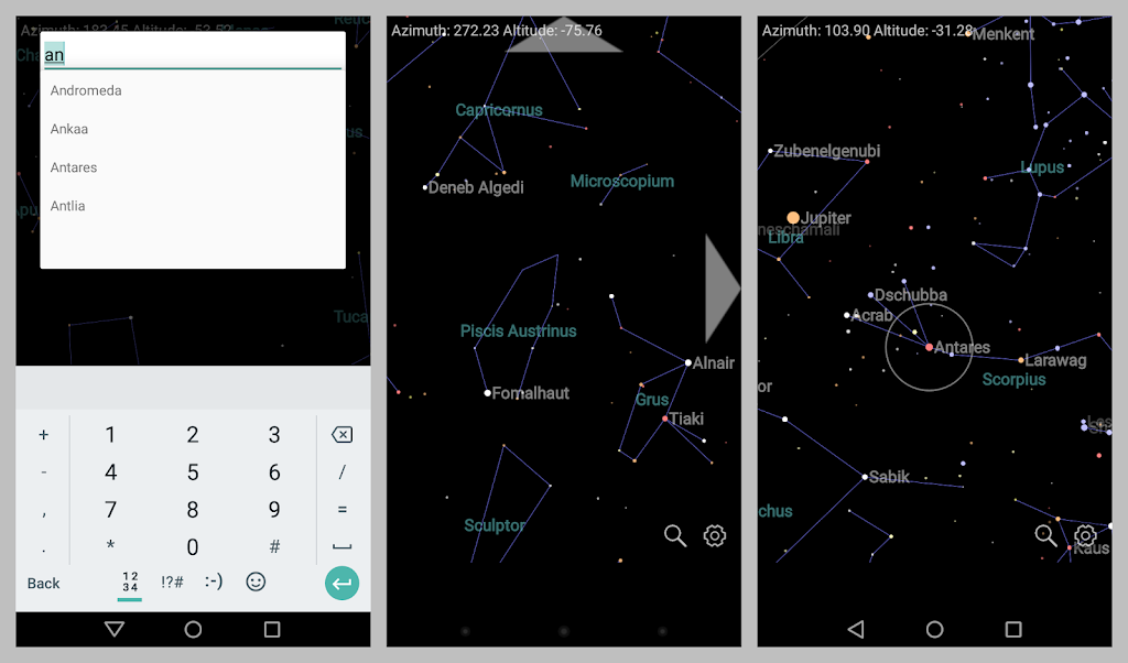 Constellation Map Screenshot 3 