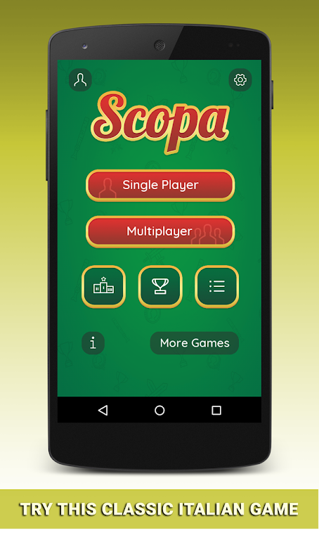 Scopa: Italian Card Game Screenshot 1 