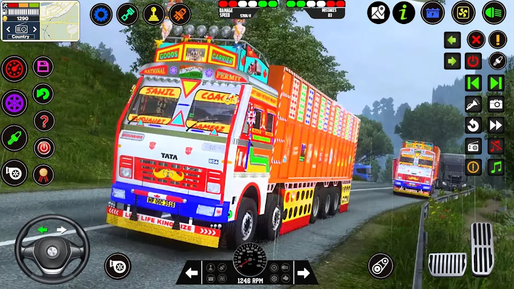 Indian Lorry Truck Game Sim 3D Screenshot 4 