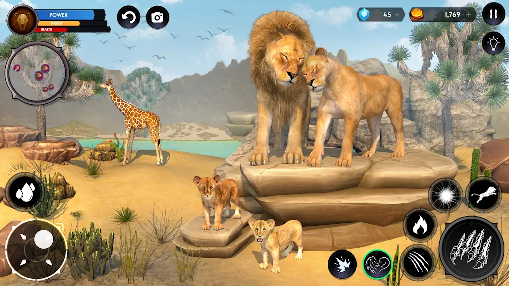 Lion Simulator Wild Lion Games Screenshot 4