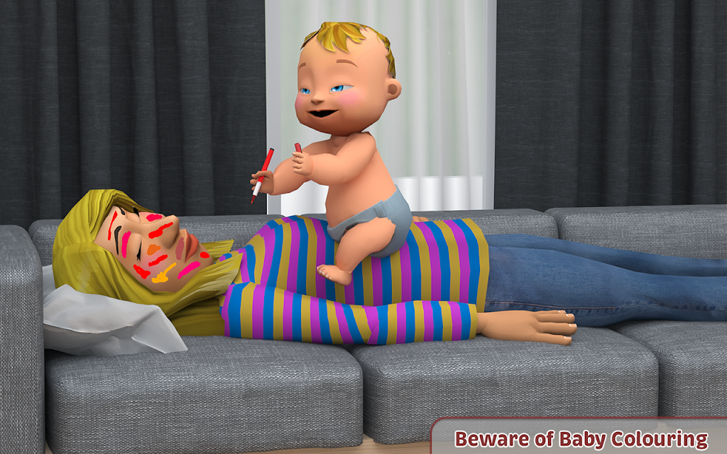 Virtual Mother Simulator Prank Screenshot 2 