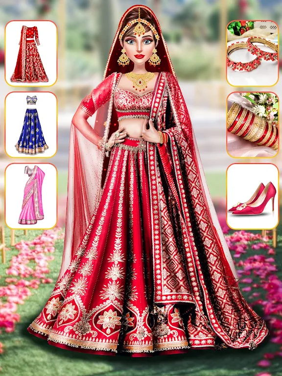 Indian Wedding Games: Dress Up Screenshot 2 