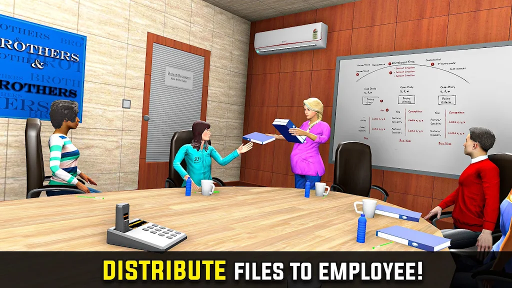 Pregnant Mother Office Life 3D Screenshot 1 