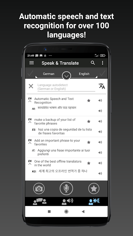 Offline translator S&T Screenshot 1 