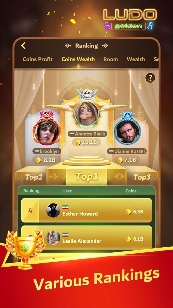 Golden Ludo - Gaming & Party Screenshot 1