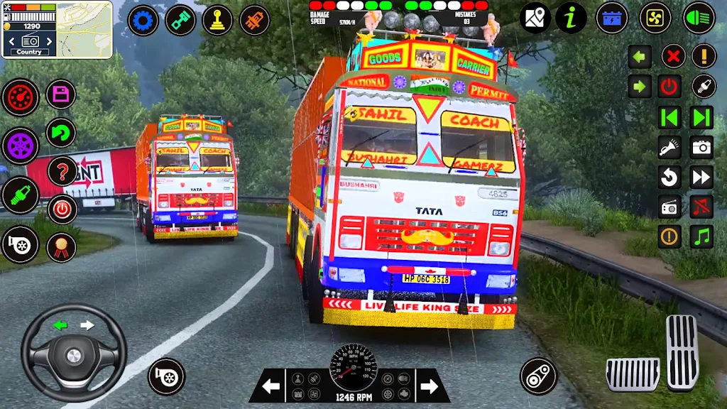 Indian Lorry Truck Game Sim 3D Screenshot 2 