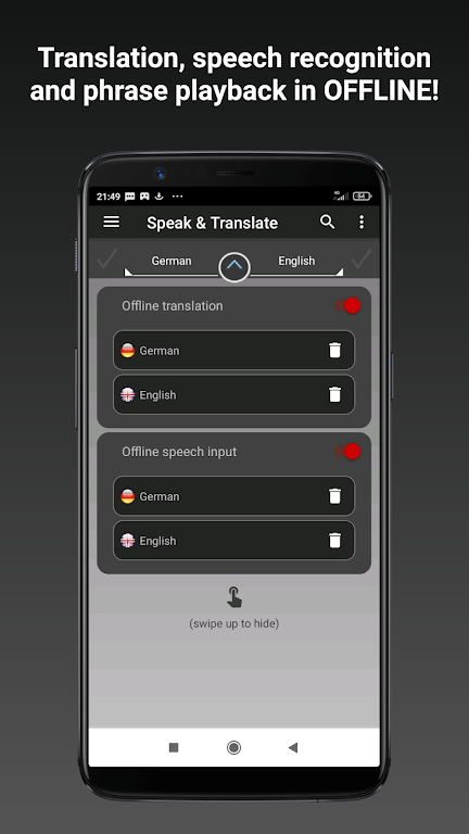 Offline translator S&T Screenshot 2 