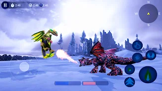 Magical Dragon Flight Games 3D Screenshot 1 