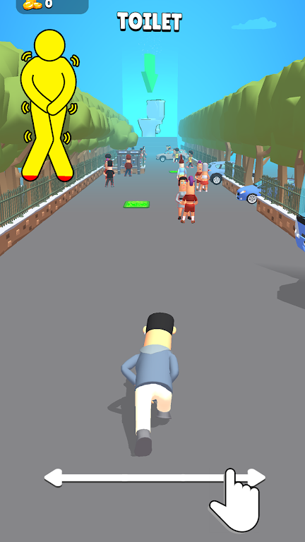 Flush Rush 3D Launcher Screenshot 1