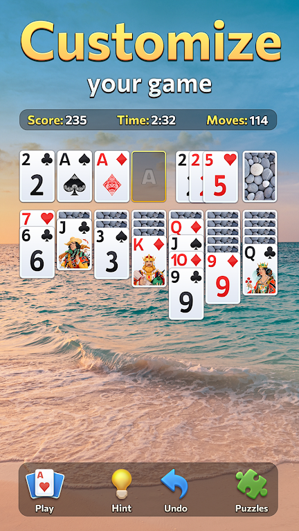 Solitaire Daily Break & Puzzle Screenshot 3