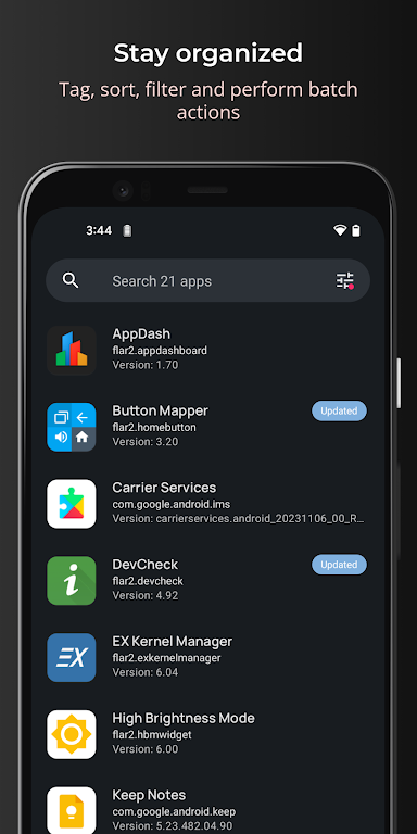 AppDash: App Manager & Backup Screenshot 2