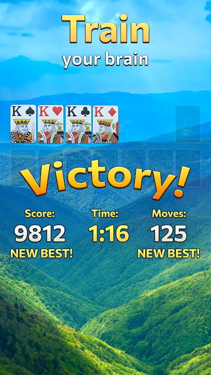 Solitaire Daily Break & Puzzle Screenshot 4