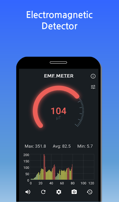 EMF Detector - Electromagnetic Screenshot 3