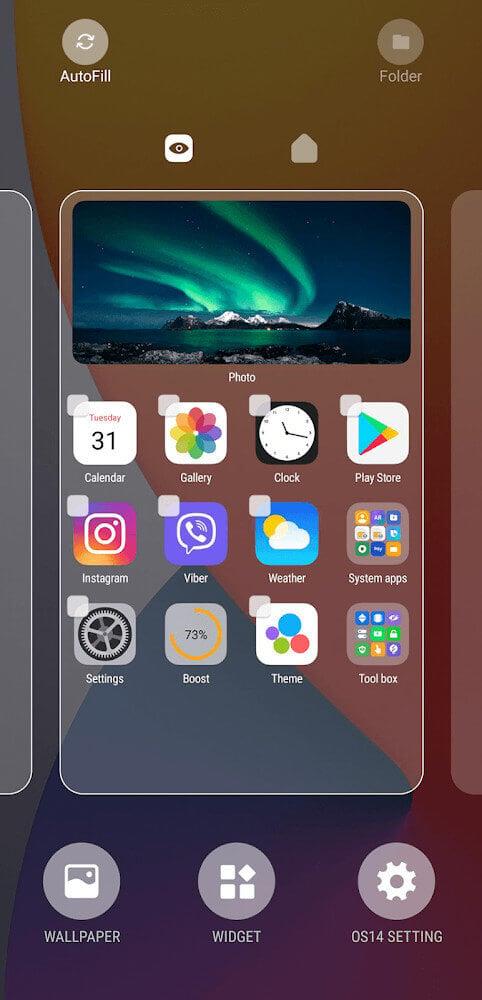 OS14 Launcher Screenshot 4