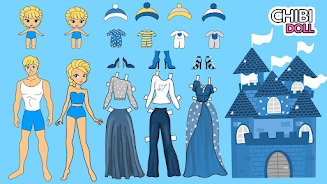 Chibi Doll Dress Up DIY Games Screenshot 1