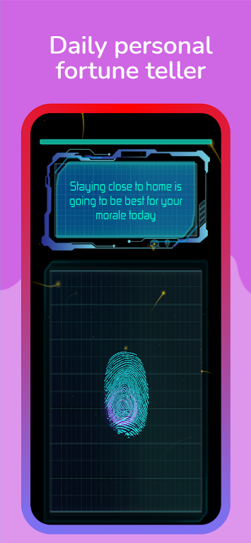 Real Fingerprint Fortune Test Screenshot 1 