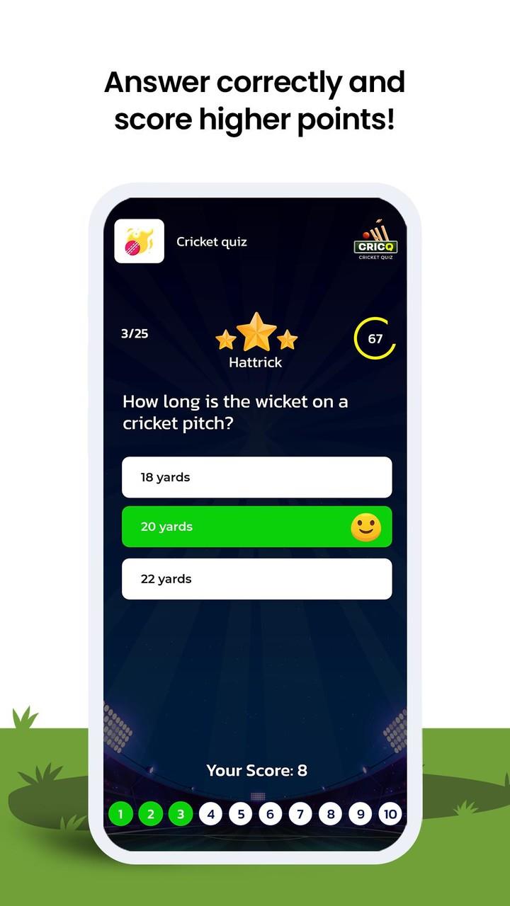 CricQ - Cricket Quiz Screenshot 4 