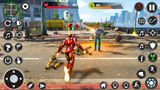 Iron Super Hero City War Fight Screenshot 3 