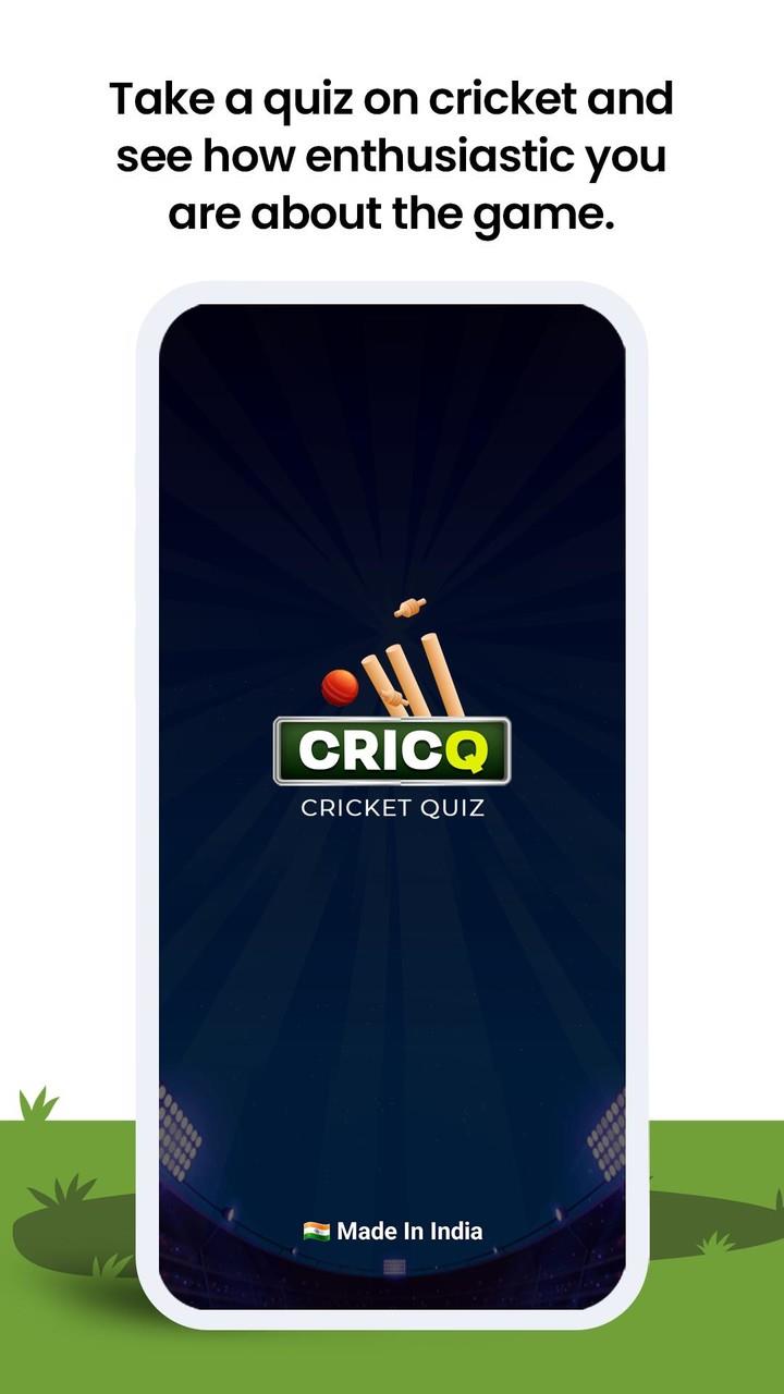 CricQ - Cricket Quiz Screenshot 1 