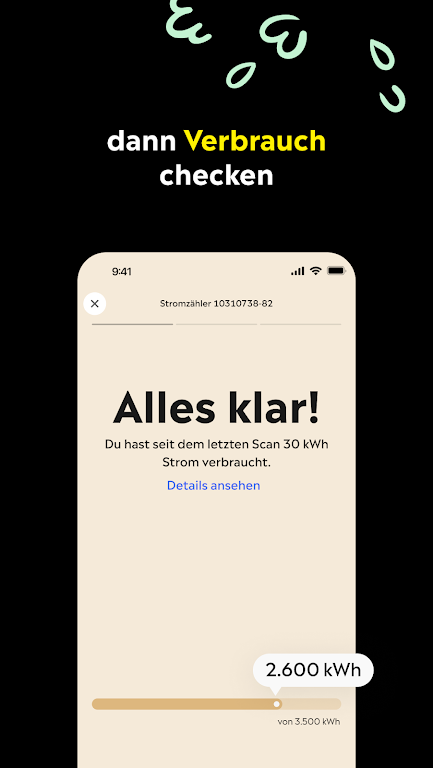 Yello App – Dein Energie-Check Screenshot 3