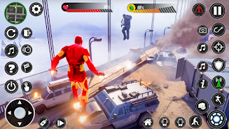 Iron Super Hero City War Fight Screenshot 4