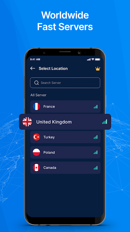 Secure VPN Proxy - Smart VPN Screenshot 4 