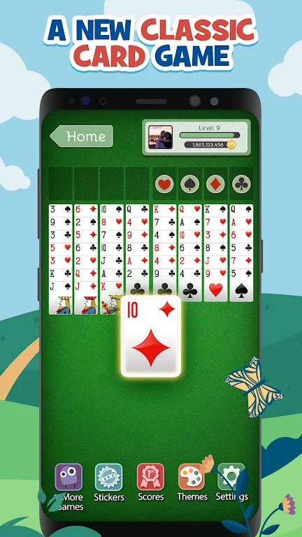 FreeCell Deluxe® Social Screenshot 2 