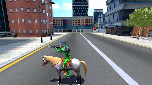 Rope Frog Ninja Hero Car Vegas Screenshot 2