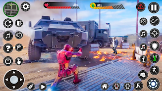 Iron Super Hero City War Fight Screenshot 6 