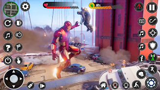 Iron Super Hero City War Fight Screenshot 5 